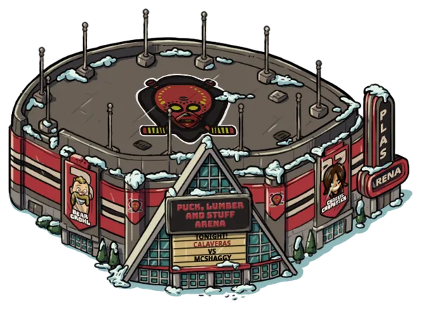 Calaveras arena