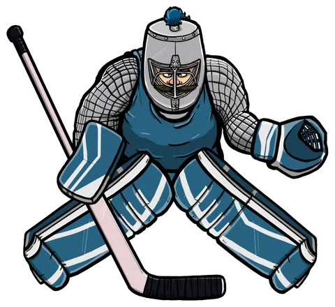 Knights goalie